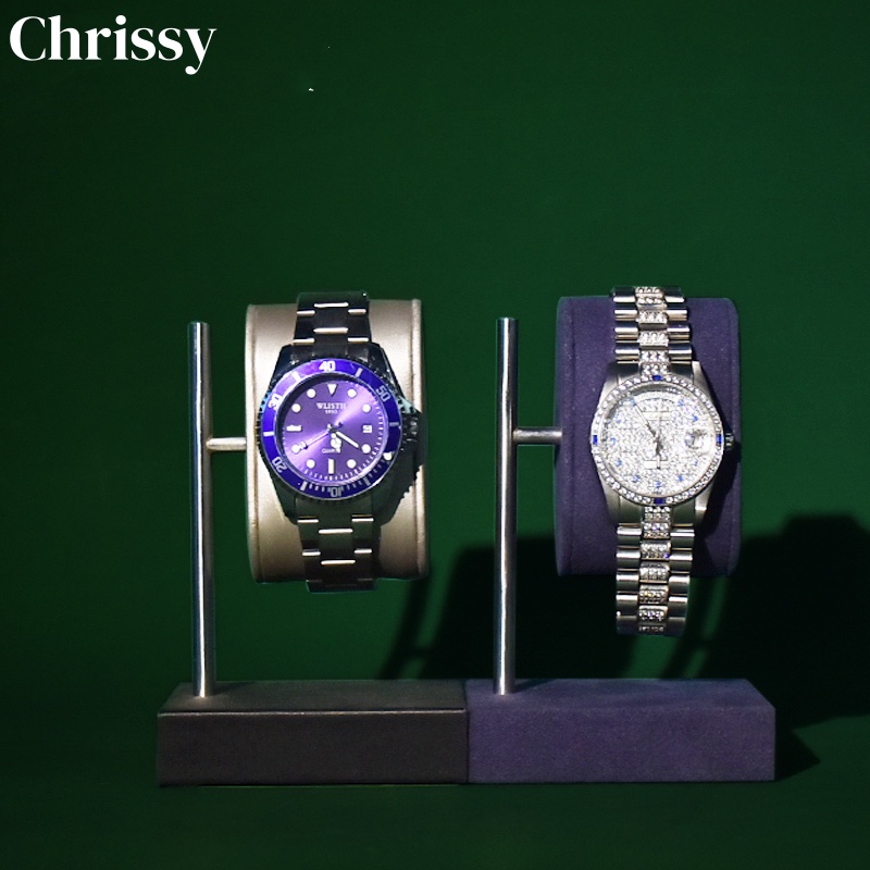 Jewelry Shop Watches - แท่นวางนาฬิกา หมอนรองนาฬิกา ชั้นวางเก็บนาฬิกา ที่จัดระเบียบเครื่องประดับ สำหรับตู้โชว์ร้านค้า