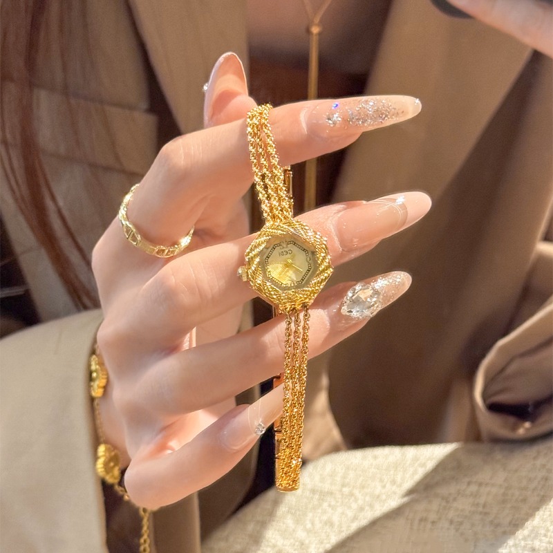 Vintage Jewelry Watches Women - ผู้หญิงหรูหรานาฬิกา Vintage Elegant เครื่องประดับสร้อยข้อมือควอตซ์นาฬิกาข้อมือของขวัญผู้หญิงแฟชั่นสุภาพสตรีนาฬิกา Reloj Mujer