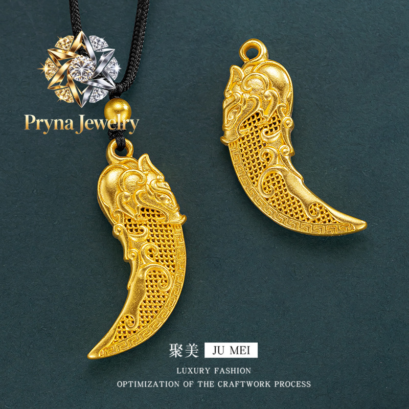 Wolf Jewelry & Watches Tampa - เครื่องประดับ Pryna หรูหรา ทองคำแท้ 24K 9999