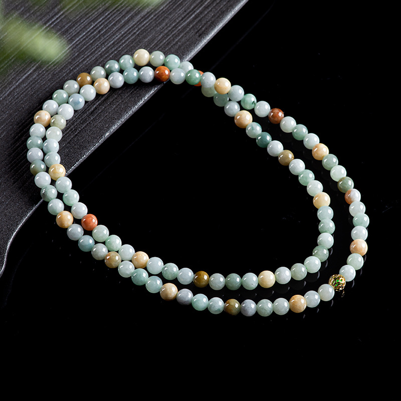 Charm Bracelet Beads - สร้อยข้อมือหยกพม่าแท้ สร้อยคอ เครื่องประดับแท้ หินนำโชค วินเทจ หยกพม่าธรรมชาติ