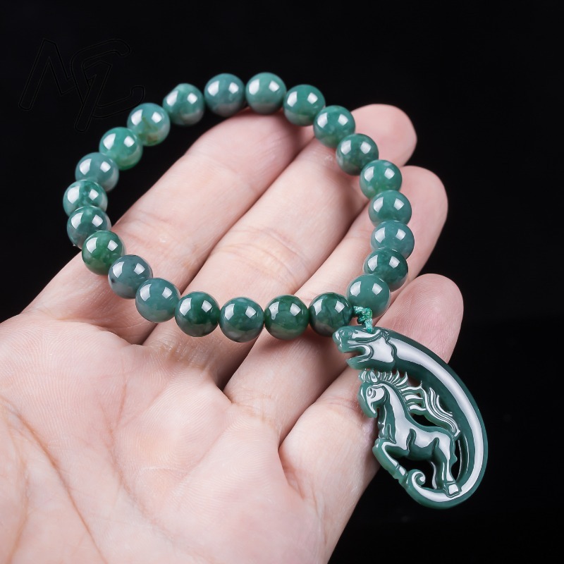 สร้อยข้อมือถักมือจากหยกธรรมชาต - Jewelry & Watches Sp Zo O บทวิจารณ์และราคา