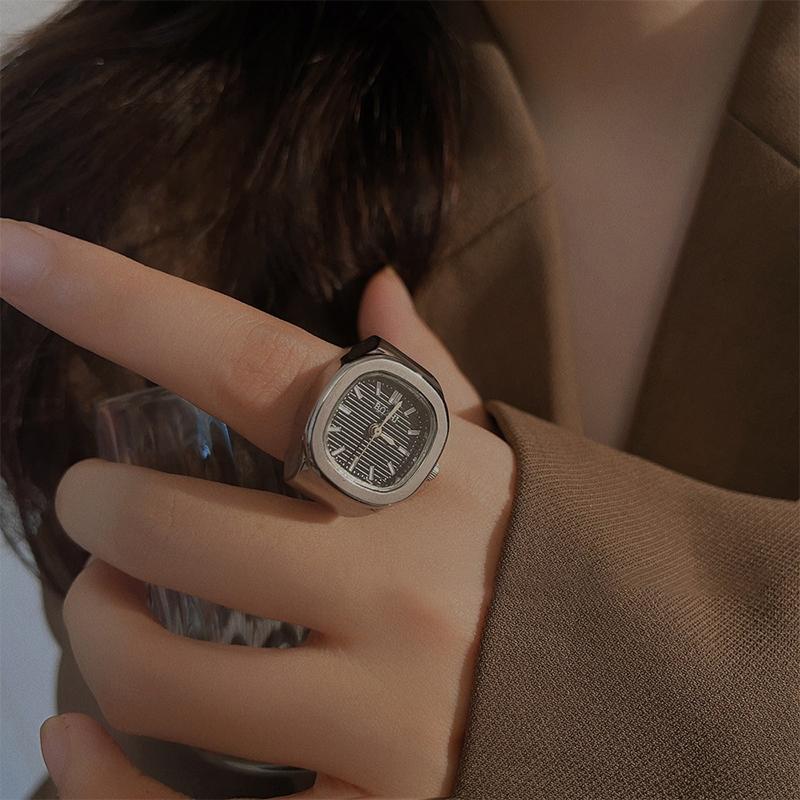 แหวนนาฬิกาควอตซ์วินเทจ Y2K สำห - Vintage Jewelry Watches Women บทวิจารณ์และราคา