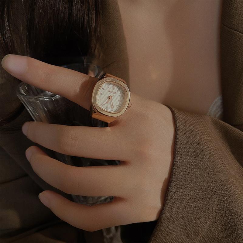 แหวนนาฬิกาควอตซ์วินเทจ Y2K สำห - Vintage Jewelry Watches Women บทวิจารณ์และราคา