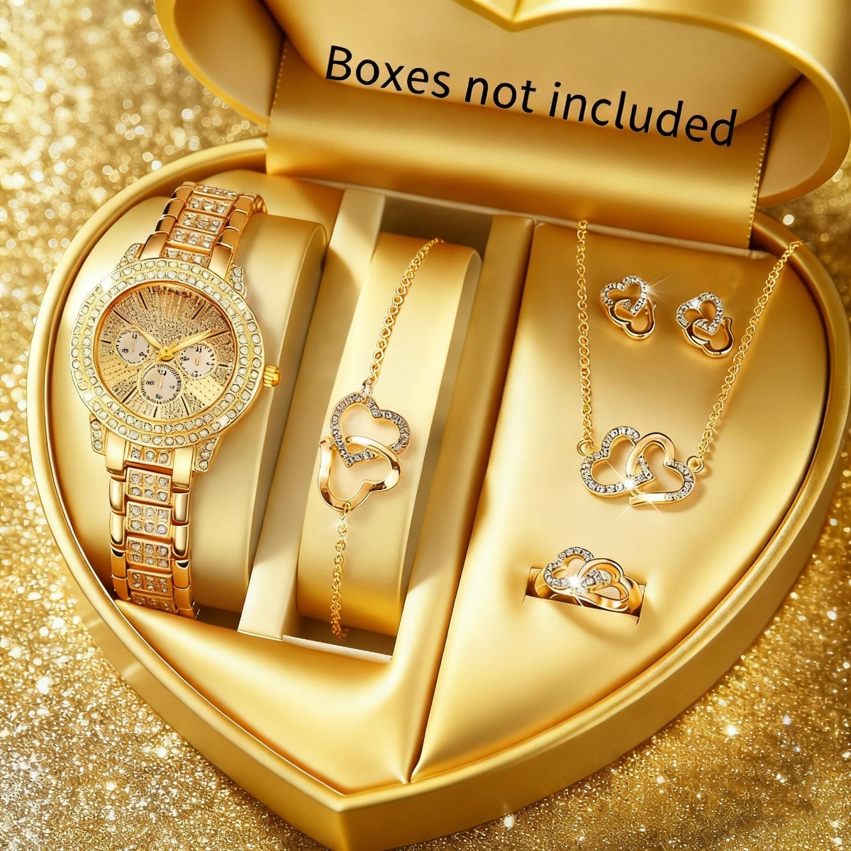 ชุดนาฬิกาข้อมือผู้หญิงหรูหราปร - Jewelry Watches For Kids บทวิจารณ์และราคา