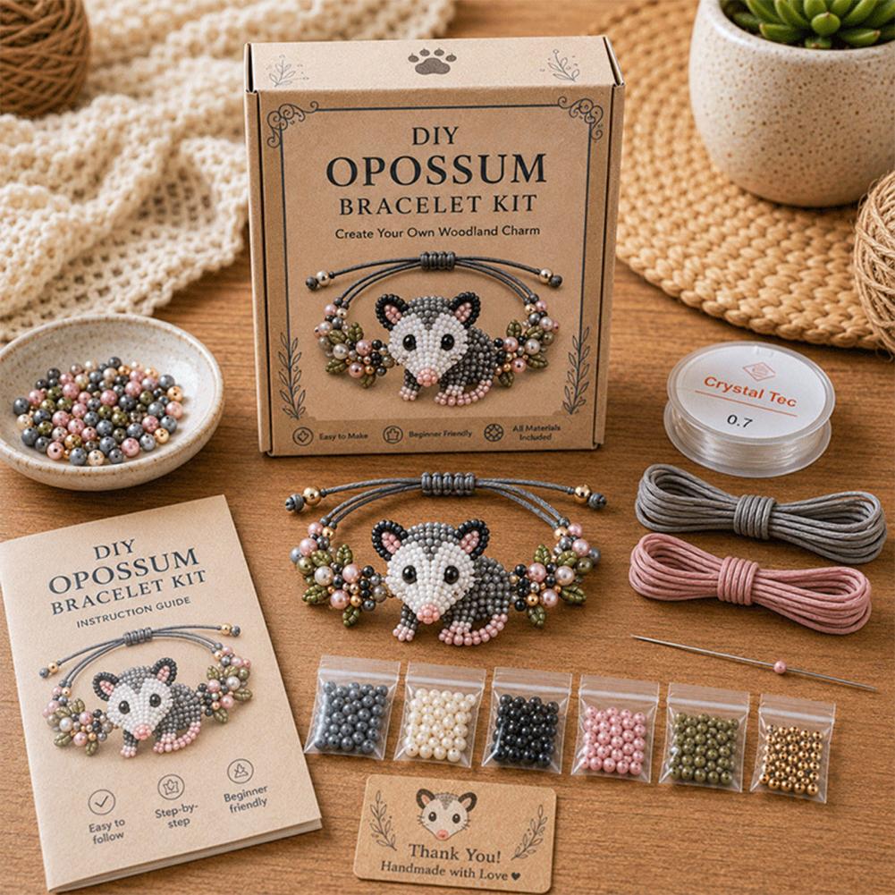 ชุดทำสร้อยข้อมือลูกปัด DIY รูป - Charm Bracelet Beads บทวิจารณ์และราคา