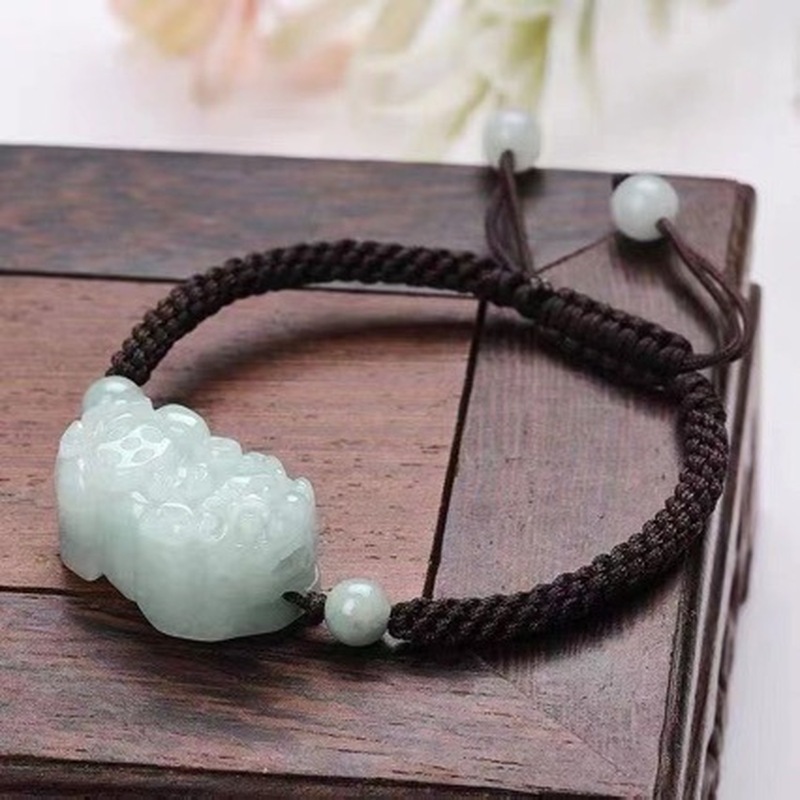 กำไลหยกแท้เกรด A รูปปี่เซียะสำ - Jewelry & Watches Sp Zo O บทวิจารณ์และราคา