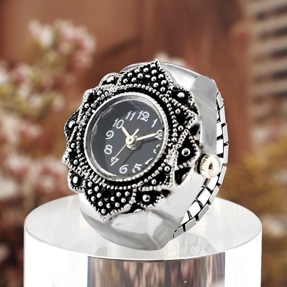 นาฬิกาแหวนใส่นิ้วสำหรับผู้หญิง - Vintage Jewelry Watches Women บทวิจารณ์และราคา