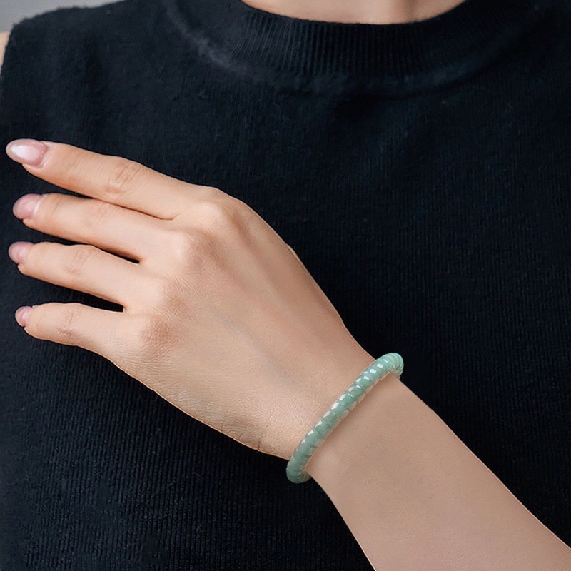 หยกแท้เกรดเอ สีน้ำเงินแบบโบราณ - Jewelry & Watches Sp Zo O บทวิจารณ์และราคา