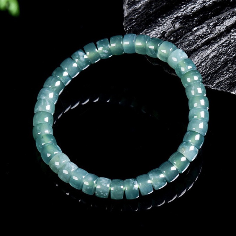หยกแท้เกรดเอ สีน้ำเงินแบบโบราณ - Jewelry & Watches Sp Zo O บทวิจารณ์และราคา