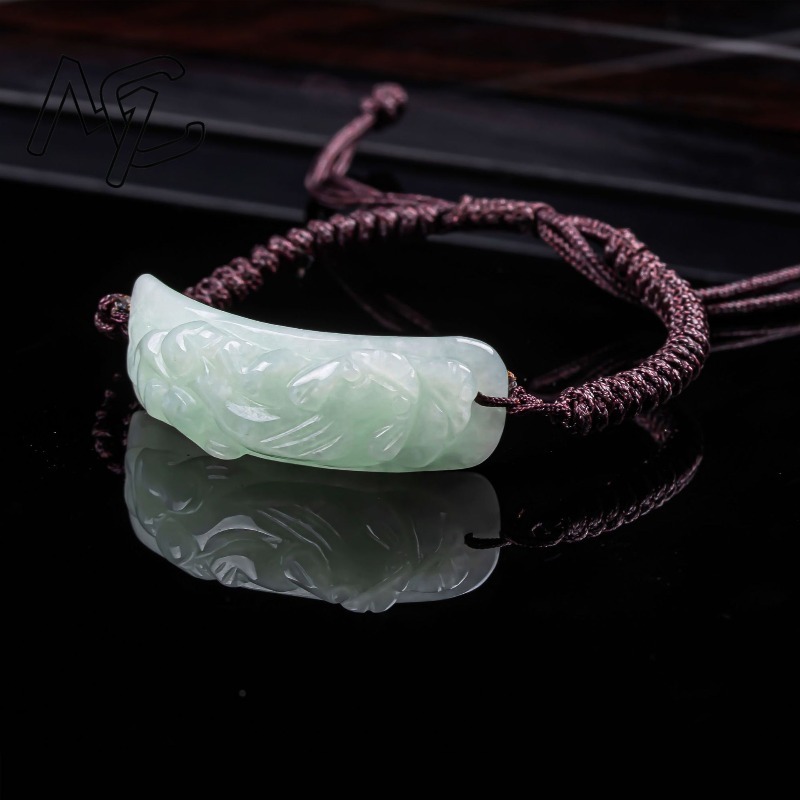 กำไลหยกพม่าแกะสลักลายปี่เซียะ  - Jewelry & Watches Sp Zo O บทวิจารณ์และราคา