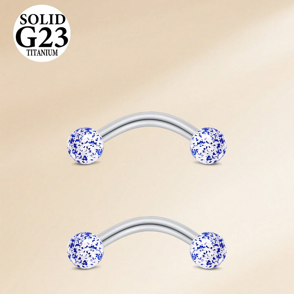2 ชิ้น 16G 8/10 มม. ไทเทเนียมอ - Christina Jewelry & Watches Marguerite Ørestik Forgyldt Sølv บทวิจารณ์และราคา