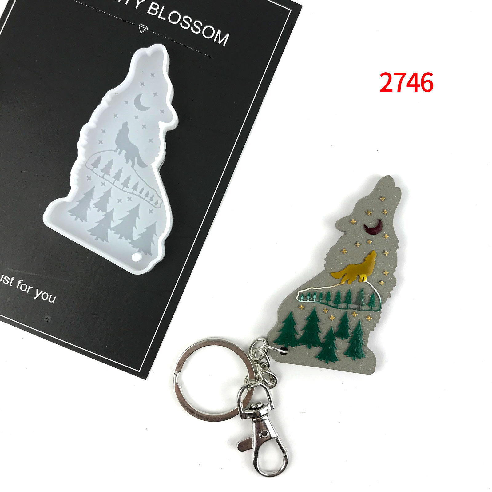Wolf Horse รูปอีพ็อกซี่เรซินแม - Wolf Jewelry & Watches Tampa บทวิจารณ์และราคา
