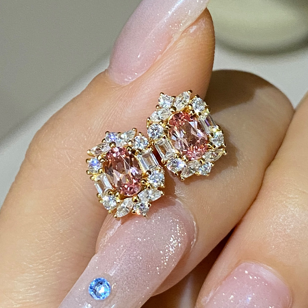 SONGYUN เครื่องประดับอัญมณีคาร - Diamond Stud Earrings บทวิจารณ์และราคา