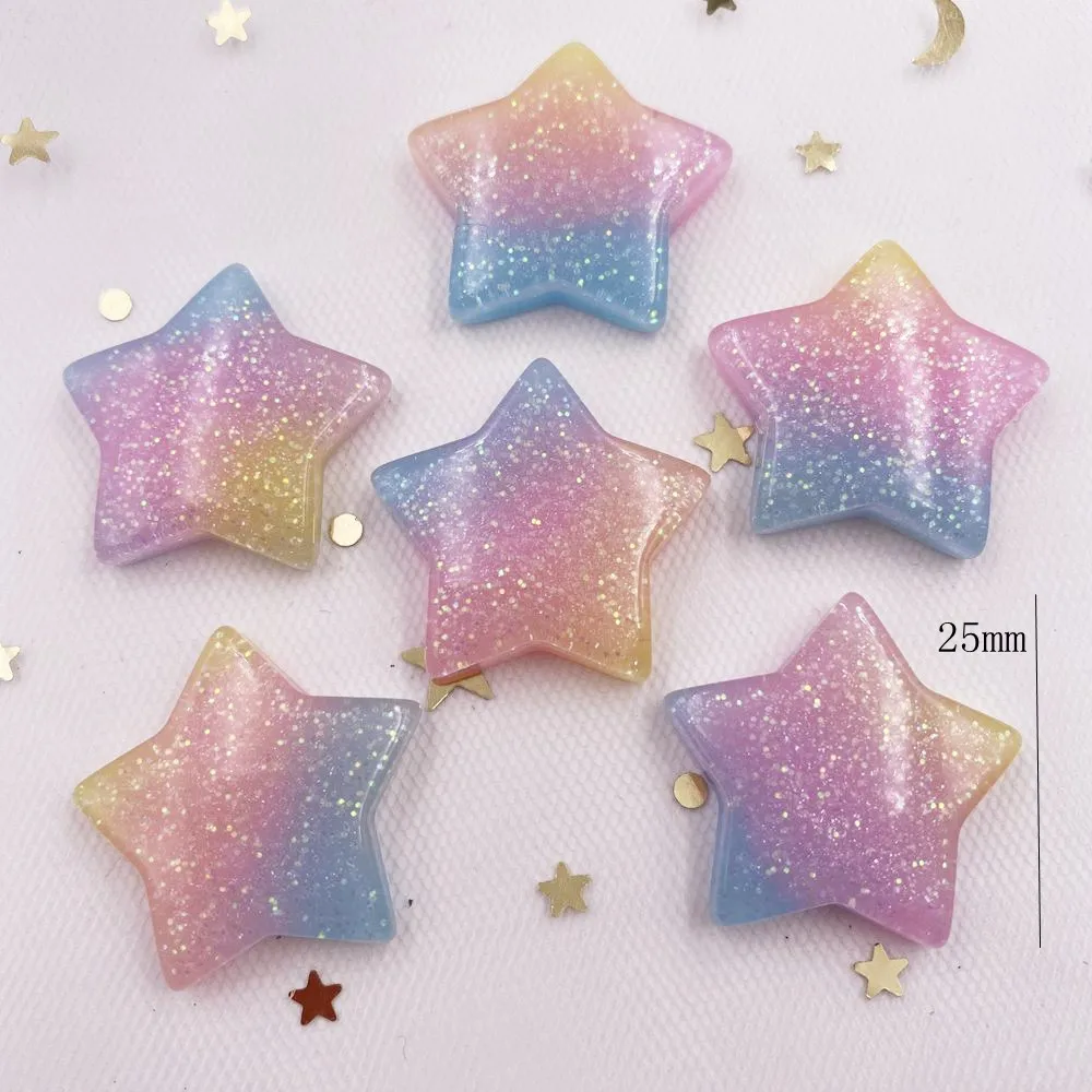 10PCS Glitter Kawaii เรซิ่นที่ - Paradise Jewelry & Watches Llc Photos บทวิจารณ์และราคา