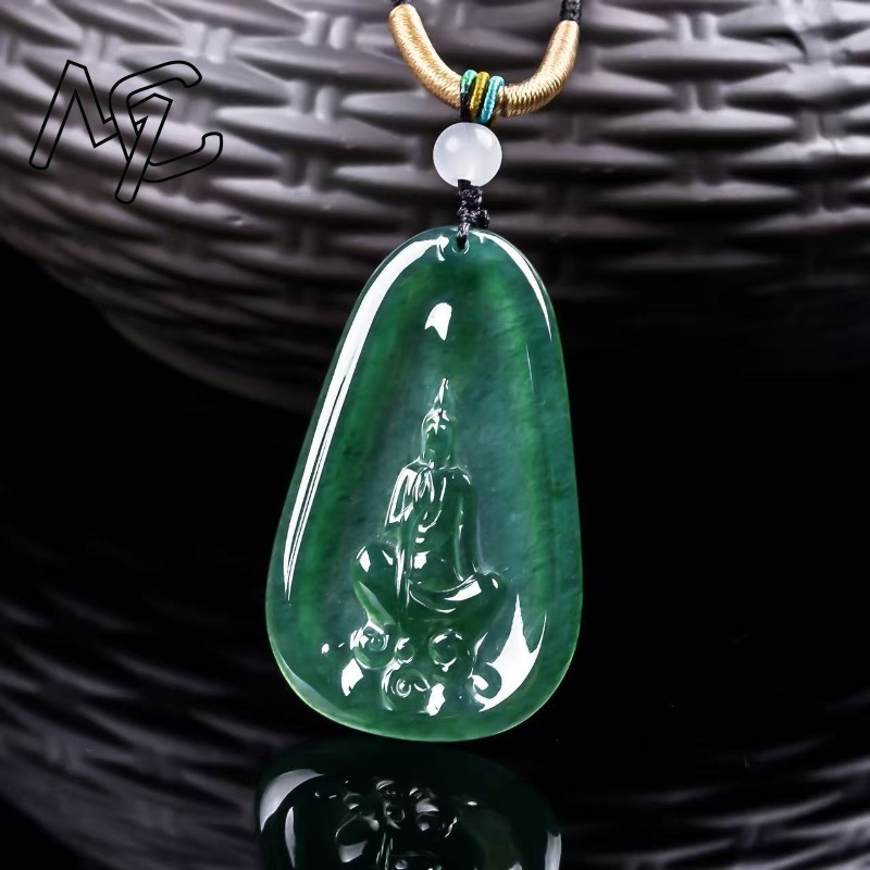 จี้พระพุทธรูปหยกสีน้ำเงินธรรมช - Jewelry & Watches Sp Zo O บทวิจารณ์และราคา