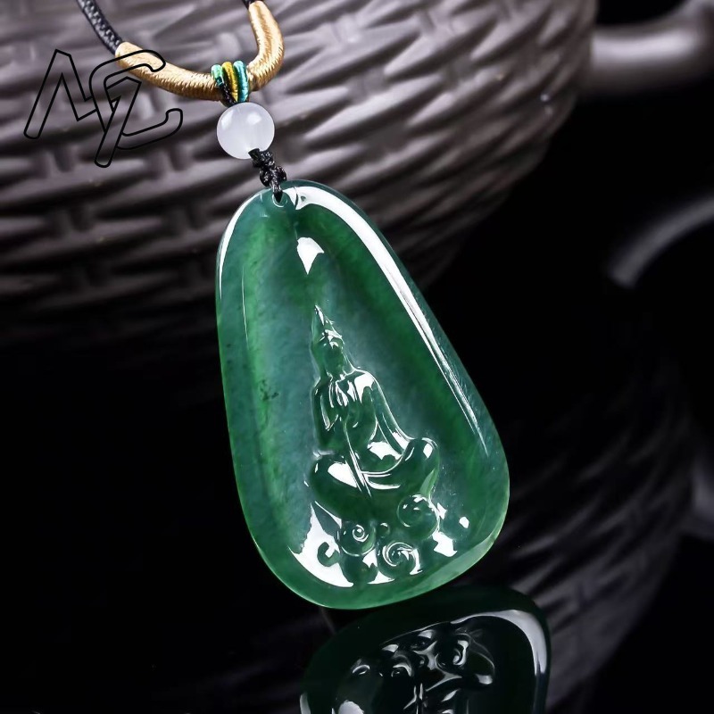 จี้พระพุทธรูปหยกสีน้ำเงินธรรมช - Jewelry & Watches Sp Zo O บทวิจารณ์และราคา