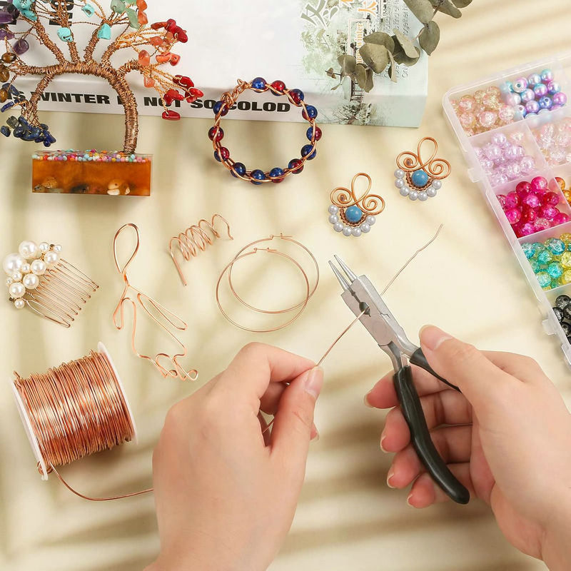 0.3-1.0 มม.เครื่องประดับทองแดง - Charm Bracelet Beads บทวิจารณ์และราคา
