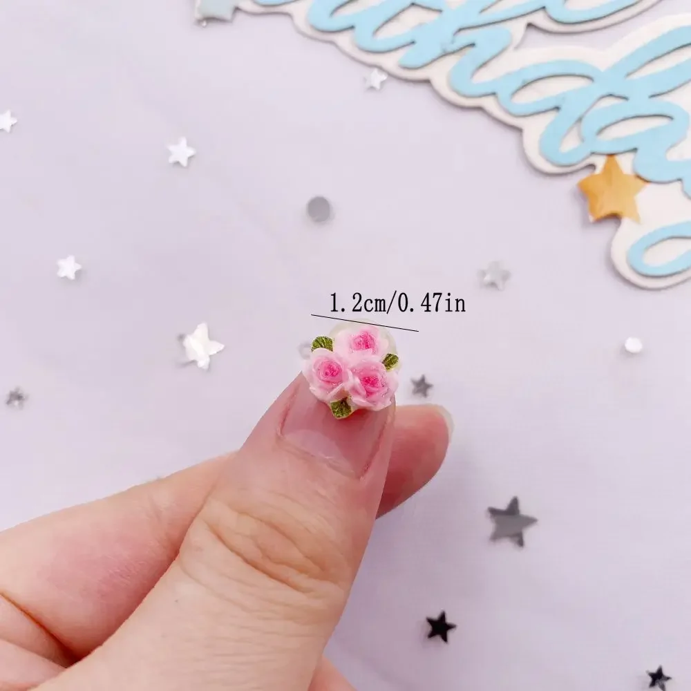 50ชิ้นเรซินมินิสีสันสดใสรูปดอก - Paradise Jewelry & Watches Llc Photos บทวิจารณ์และราคา