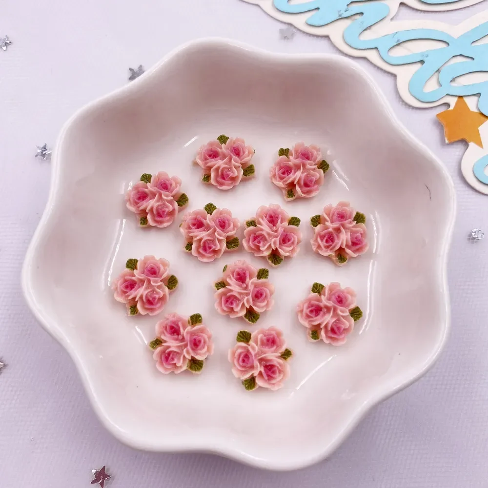 50ชิ้นเรซินมินิสีสันสดใสรูปดอก - Paradise Jewelry & Watches Llc Photos บทวิจารณ์และราคา
