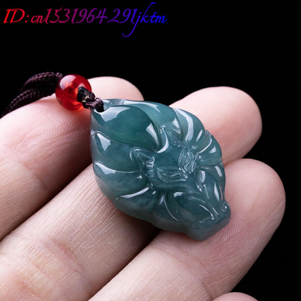 หยกพม่าธรรมชาติจี้รูปสุนัขจิ้ง - Jewelry & Watches Sp Zo O บทวิจารณ์และราคา