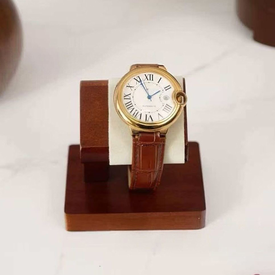 แท่นวางนาฬิกาไม้เนื้อแข็ง ที่ว - Jewelry Shop Watches บทวิจารณ์และราคา