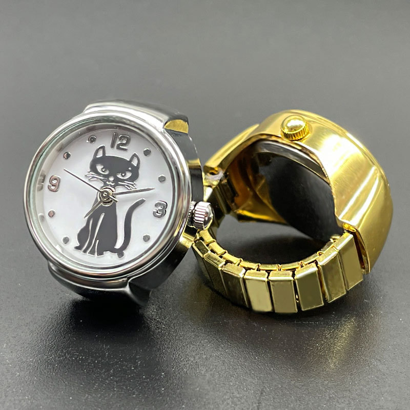 แฟชั่น WLP Punk แหวนใส่นาฬิกา  - Vintage Jewelry Watches Women บทวิจารณ์และราคา