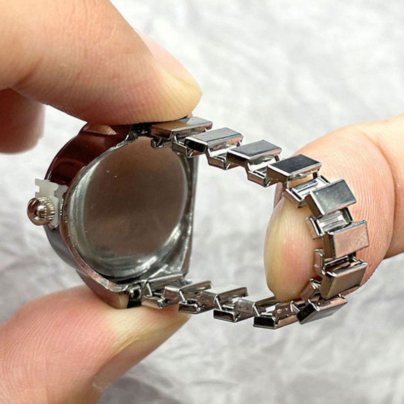 แฟชั่น WLP Punk แหวนใส่นาฬิกา  - Vintage Jewelry Watches Women บทวิจารณ์และราคา