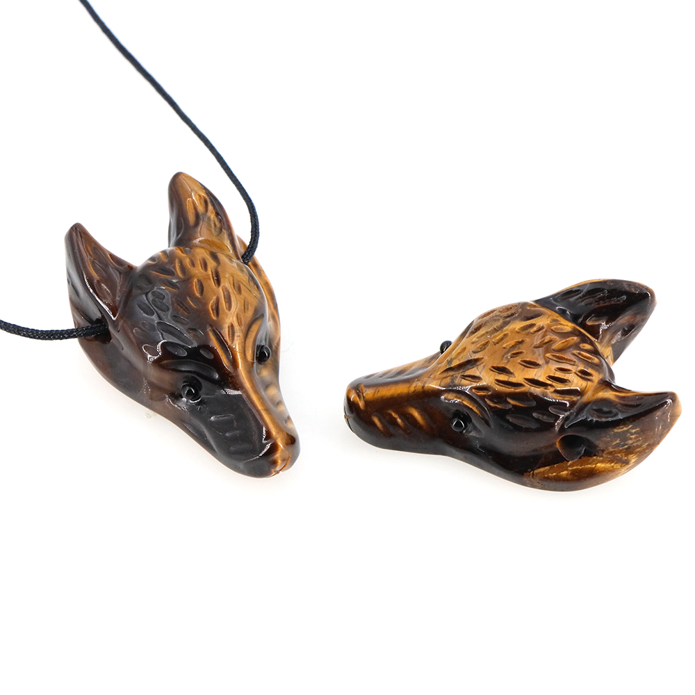 จี้หินรูปหัวหมาป่าขนาด 40 มม.  - Wolf Jewelry & Watches Tampa บทวิจารณ์และราคา