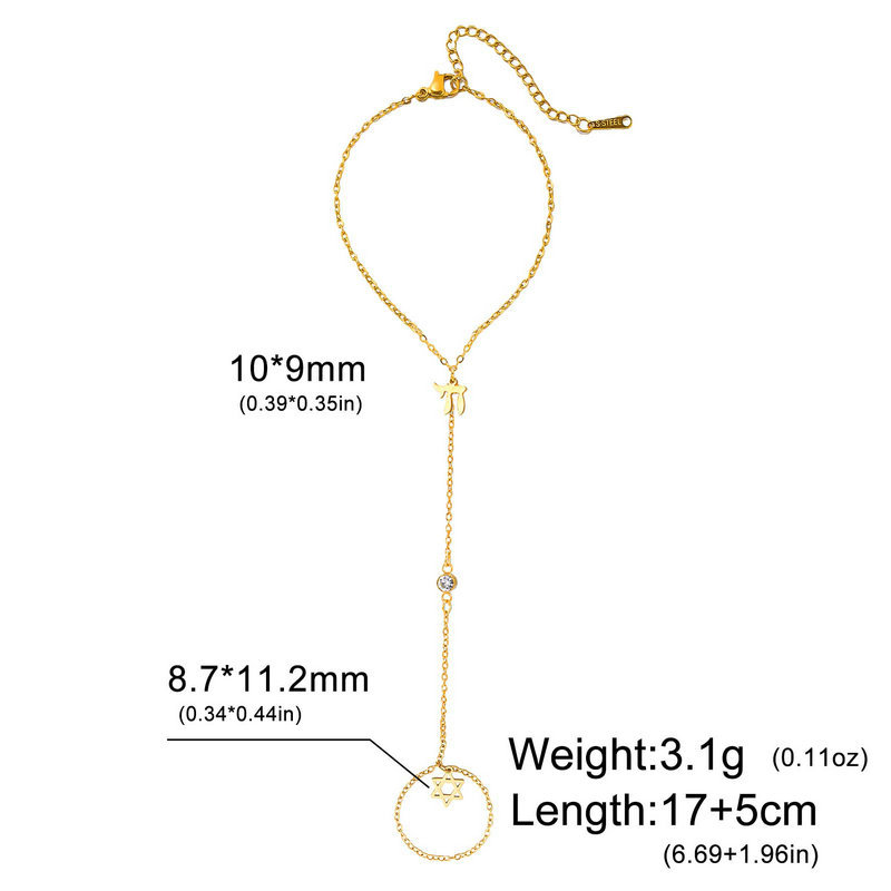 กำไลข้อมือรูปดาวหกแฉกของชาวยิว - Jewelry & Watches Sp Zo O บทวิจารณ์และราคา