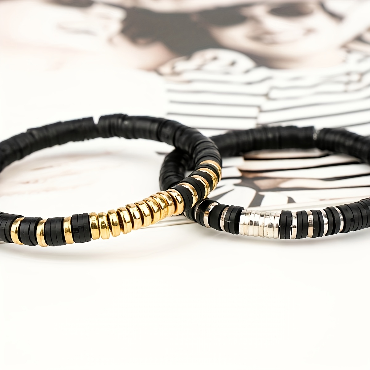 ชุดสร้อยข้อมือลูกปัดดินเหนียว  - Charm Bracelet Beads บทวิจารณ์และราคา