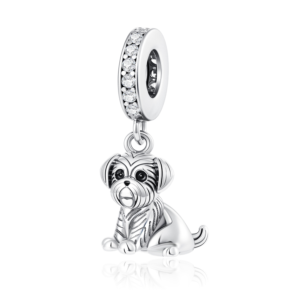 จี้รูปหมาป่าประดับเพชรซิคอน พร - Wolf Jewelry & Watches Tampa บทวิจารณ์และราคา