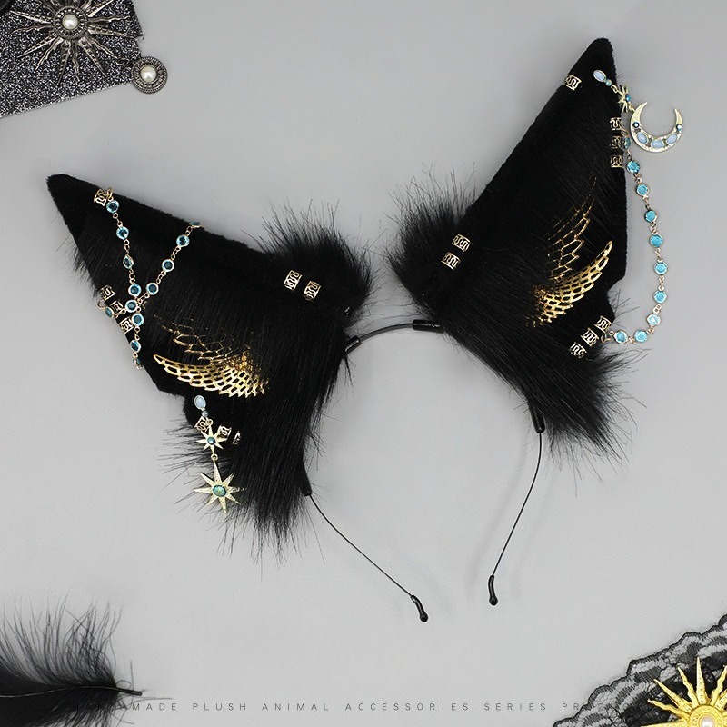 ที่คาดผมคอสเพลย์อนิเมะ หูหมาป่ - Wolf Jewelry & Watches Tampa บทวิจารณ์และราคา