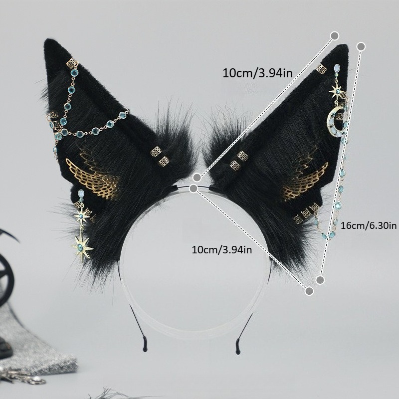 ที่คาดผมคอสเพลย์อนิเมะ หูหมาป่ - Wolf Jewelry & Watches Tampa บทวิจารณ์และราคา