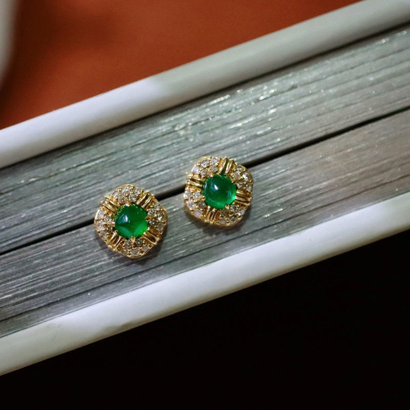 อาซูโอ ไฟน์ จิวเวลรี่ 18K ทองค - Diamond Stud Earrings บทวิจารณ์และราคา