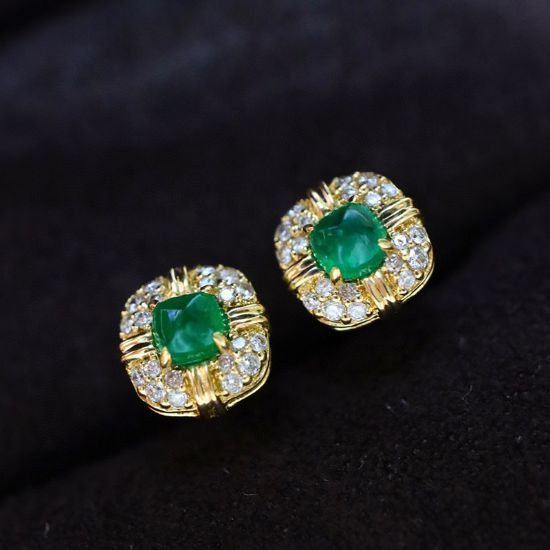 อาซูโอ ไฟน์ จิวเวลรี่ 18K ทองค - Diamond Stud Earrings บทวิจารณ์และราคา