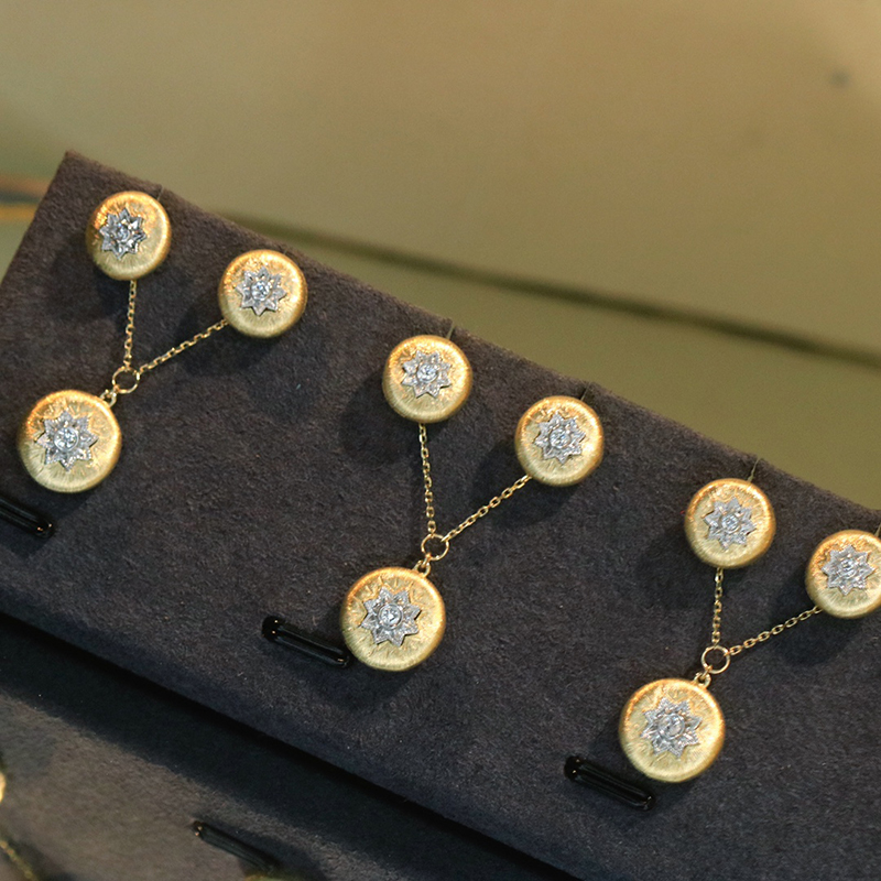 LUOWEND 100% 18K ต่างหูทองคำสี - Diamond Stud Earrings บทวิจารณ์และราคา