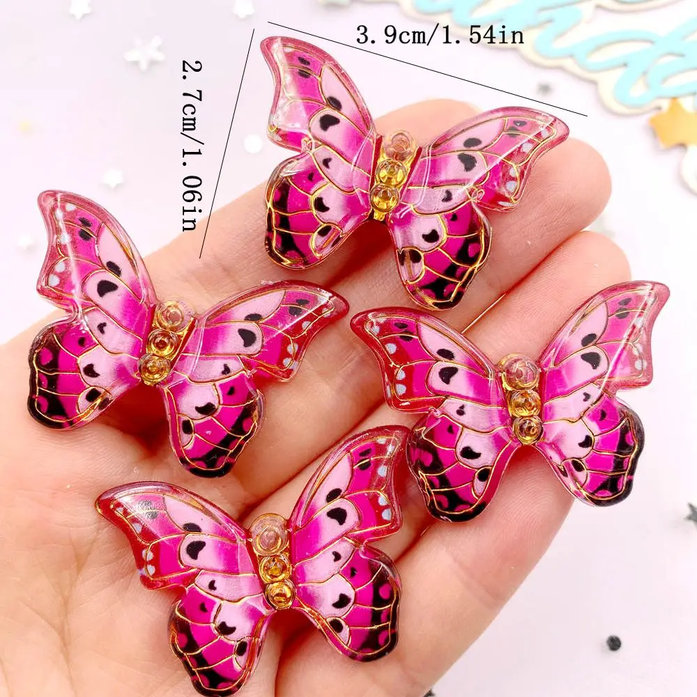 10pcs สีสันสวยงามตุ๊กตาผีเสื้อ - Paradise Jewelry & Watches Llc Photos บทวิจารณ์และราคา