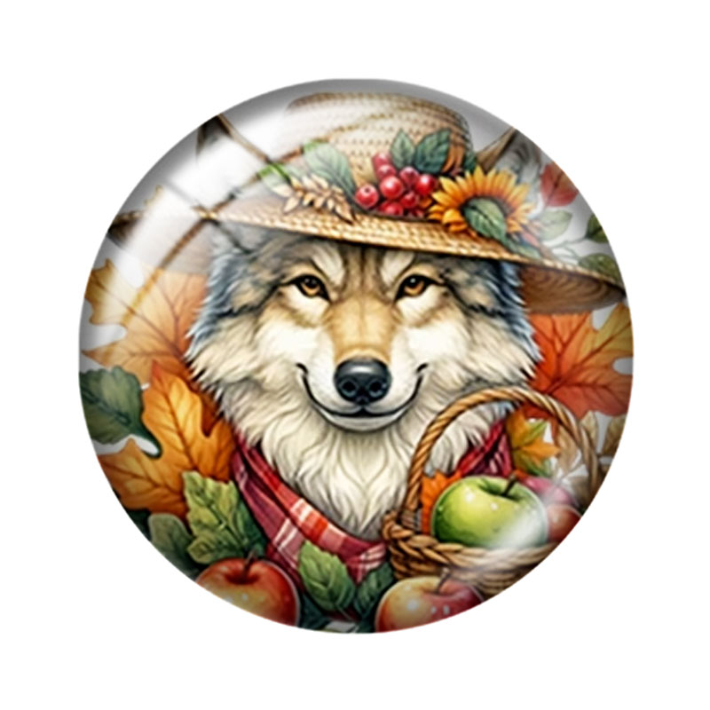 จี้แก้วลายดอกไม้ฤดูใบไม้ร่วง ข - Wolf Jewelry & Watches Tampa บทวิจารณ์และราคา
