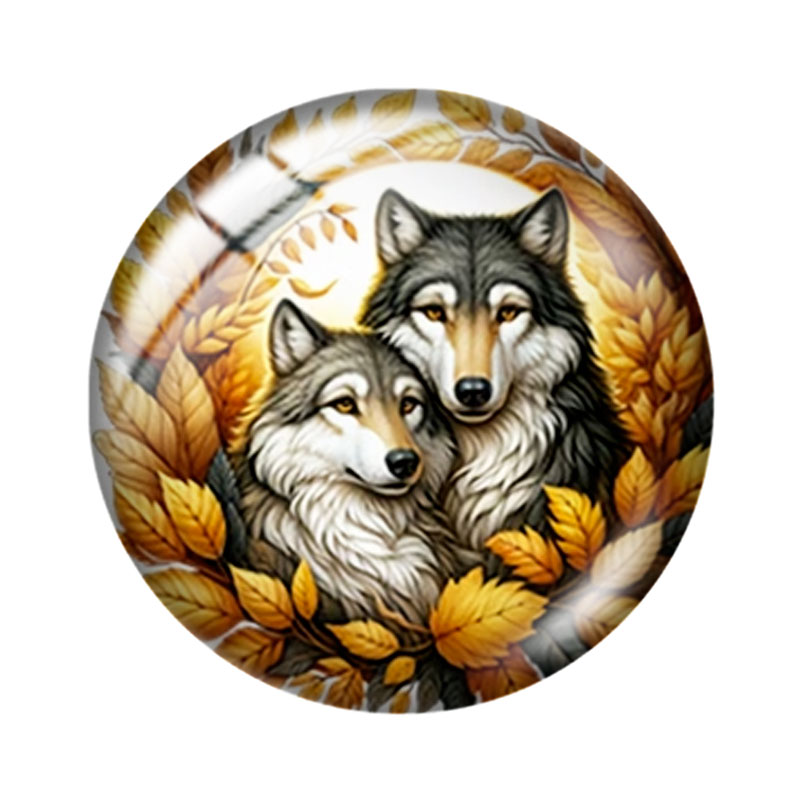 จี้แก้วลายดอกไม้ฤดูใบไม้ร่วง ข - Wolf Jewelry & Watches Tampa บทวิจารณ์และราคา