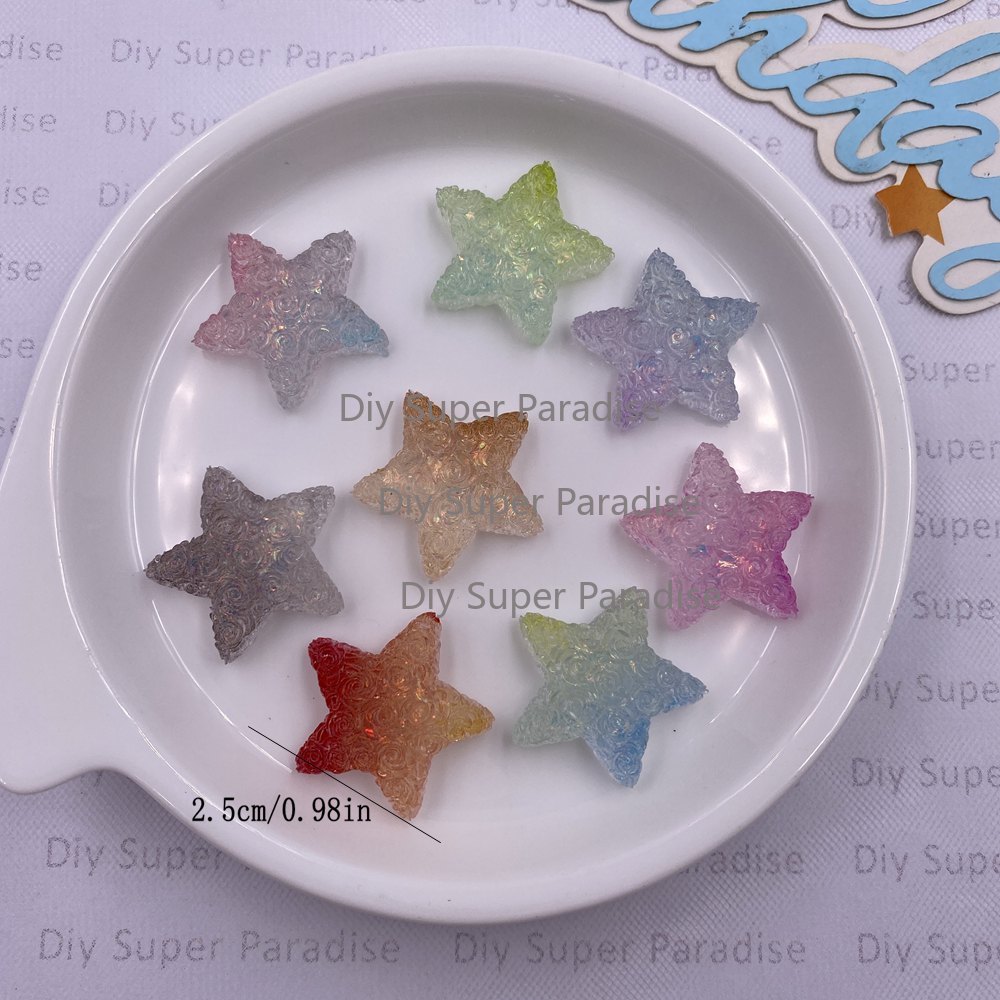 10PCS เรซิ่นลูกอมสีสีสันกุหลาบ - Paradise Jewelry & Watches Llc Photos บทวิจารณ์และราคา