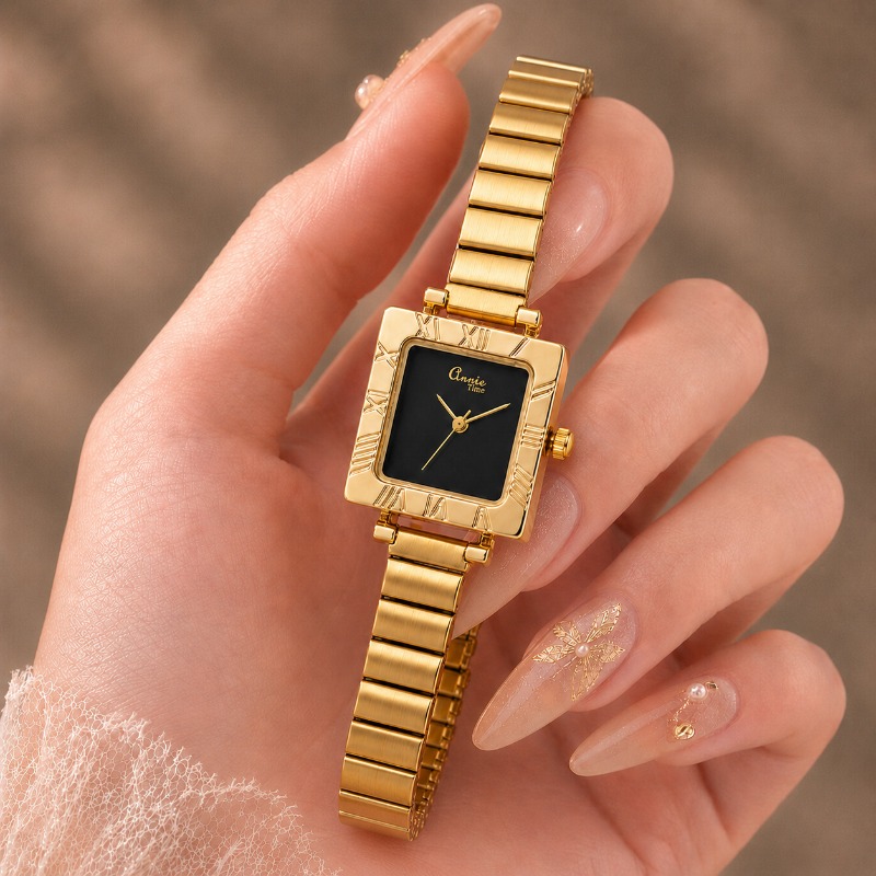 นาฬิกาข้อมือควอตซ์ทรงสี่เหลี่ย - Jewelry Watches For Kids บทวิจารณ์และราคา