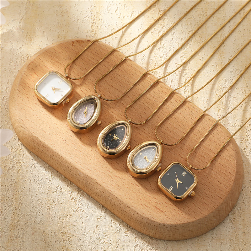 นาฬิกาข้อมือสแตนเลสทรงสี่เหลี่ - Vintage Jewelry Watches Women บทวิจารณ์และราคา