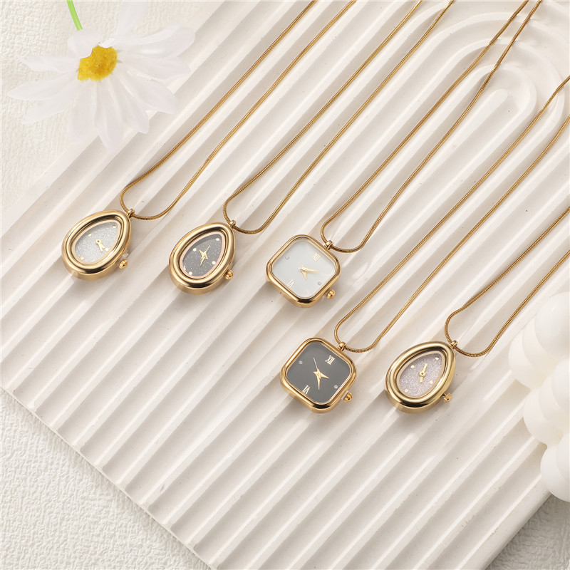 นาฬิกาข้อมือสแตนเลสทรงสี่เหลี่ - Vintage Jewelry Watches Women บทวิจารณ์และราคา