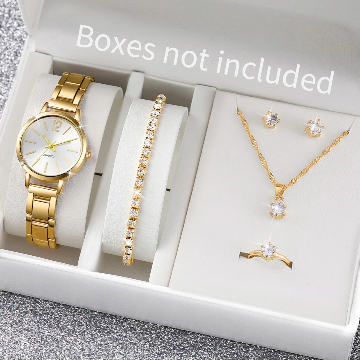 5/6PCS แฟชั่นผู้หญิงนาฬิกาชุดเ - Jewelry Watches For Kids บทวิจารณ์และราคา