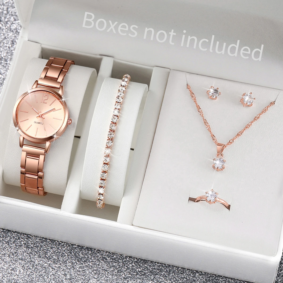 5/6PCS แฟชั่นผู้หญิงนาฬิกาชุดเ - Jewelry Watches For Kids บทวิจารณ์และราคา